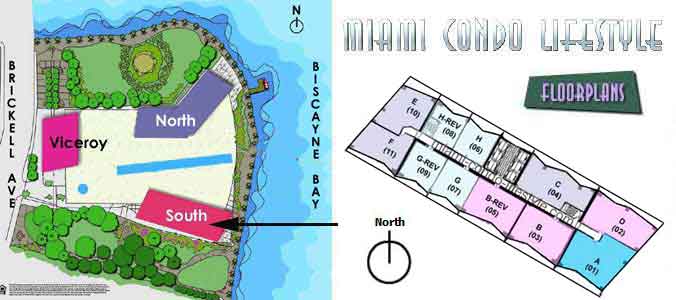 Keyplan 1 for ICON Brickell Two